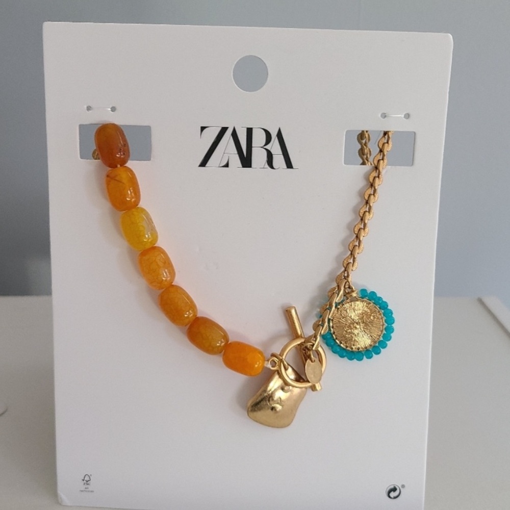 Zara abstract necklace